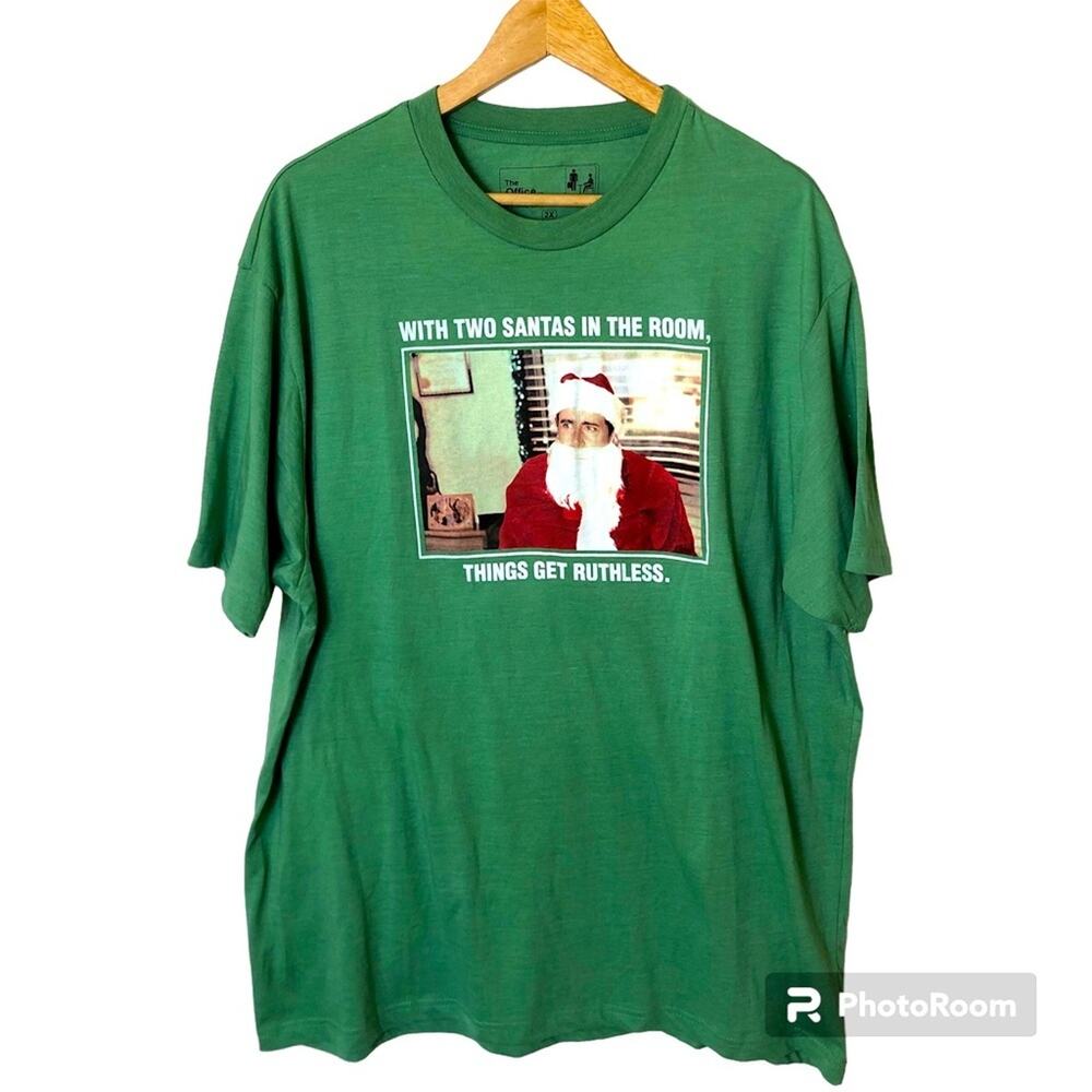 Ripple Junction The Office Christmas In July Shirt Michael Santa Graphic Funny